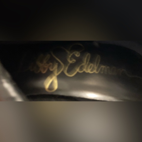 Ladies Size 8.5 Libby Edelman “Justine” Black 3 1/2” Bootie With Soft Satin Feel - Picture 13 of 17